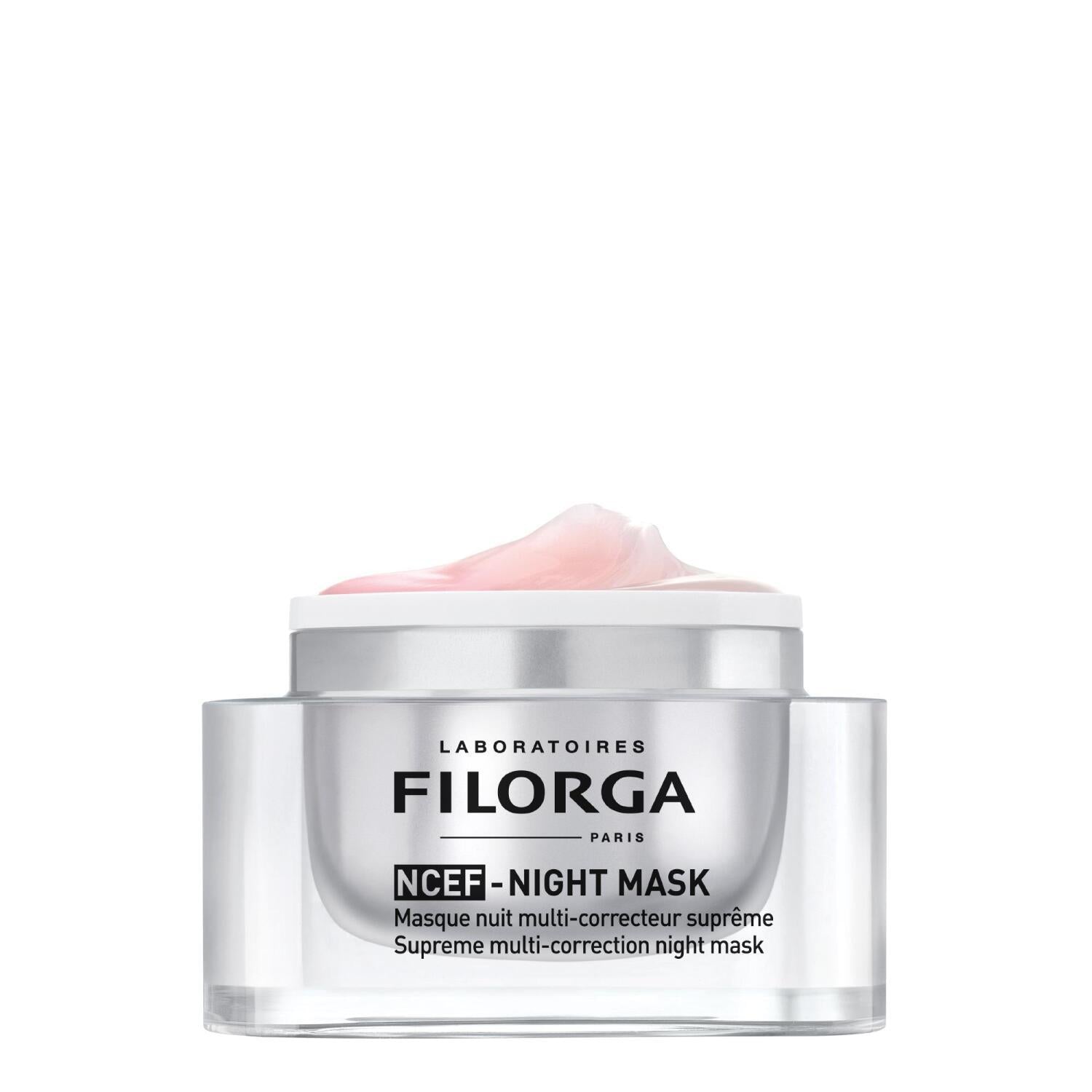 Filorga Supreme Multi Correction Night Mask 50ml - Anti-Aging Skincare for All Skin Types Filorga Night Mask - Anti-Aging Skincare Filorga Supreme Multi Correction Night Mask, anti-aging night mask, NCEF complex skincare, skincare for all skin types, rejuvenating night cream, night mask, anti-aging skincare, hyaluronic acid, peptides, skincare routine, protective skincare, cosmetic, beauty product, face mask, nightly skincare