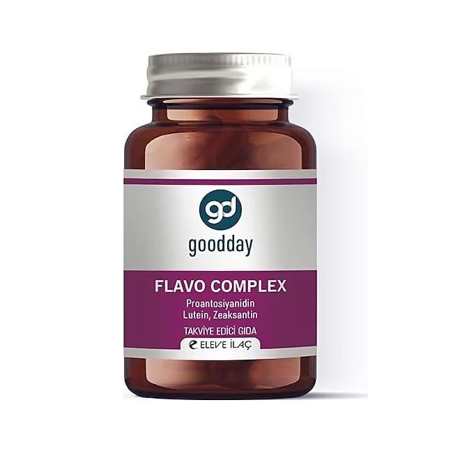 Goodday - Dietary Supplement for Eye Health Support with Lutein and Zeaxanthin Antioxidants Goodday Flavo Complex: Eye Health Dietary Supplement dietary supplement,antioxidant supplement,eye health support,lutein supplement,zeaxanthin supplement,proanthocyanidin,vitamins and supplements,eye care,vision support,health and wellness,natural ingredients,plant-based extracts