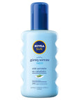 Nivea After Sun Moisturizing Spray with Aloe Vera & Hyaluron - 48-Hour Hydration, Sunburn Relief, Tan Extender, Non-Greasy - 6.76 fl oz Nivea After Sun Spray: Soothe Sunburn & Prolong Tan After sun spray, Aloe vera after sun, Hyaluron after sun, Sunburn relief, Moisturizing after sun, Tan prolonging spray, Non-greasy after sun, Nivea after sun, after sun care, sun protection, skin hydration, aloe vera, hyaluron, moisturizer, spray, body care, skincare, summer essentials, beach, vacation, tanning, sun damage