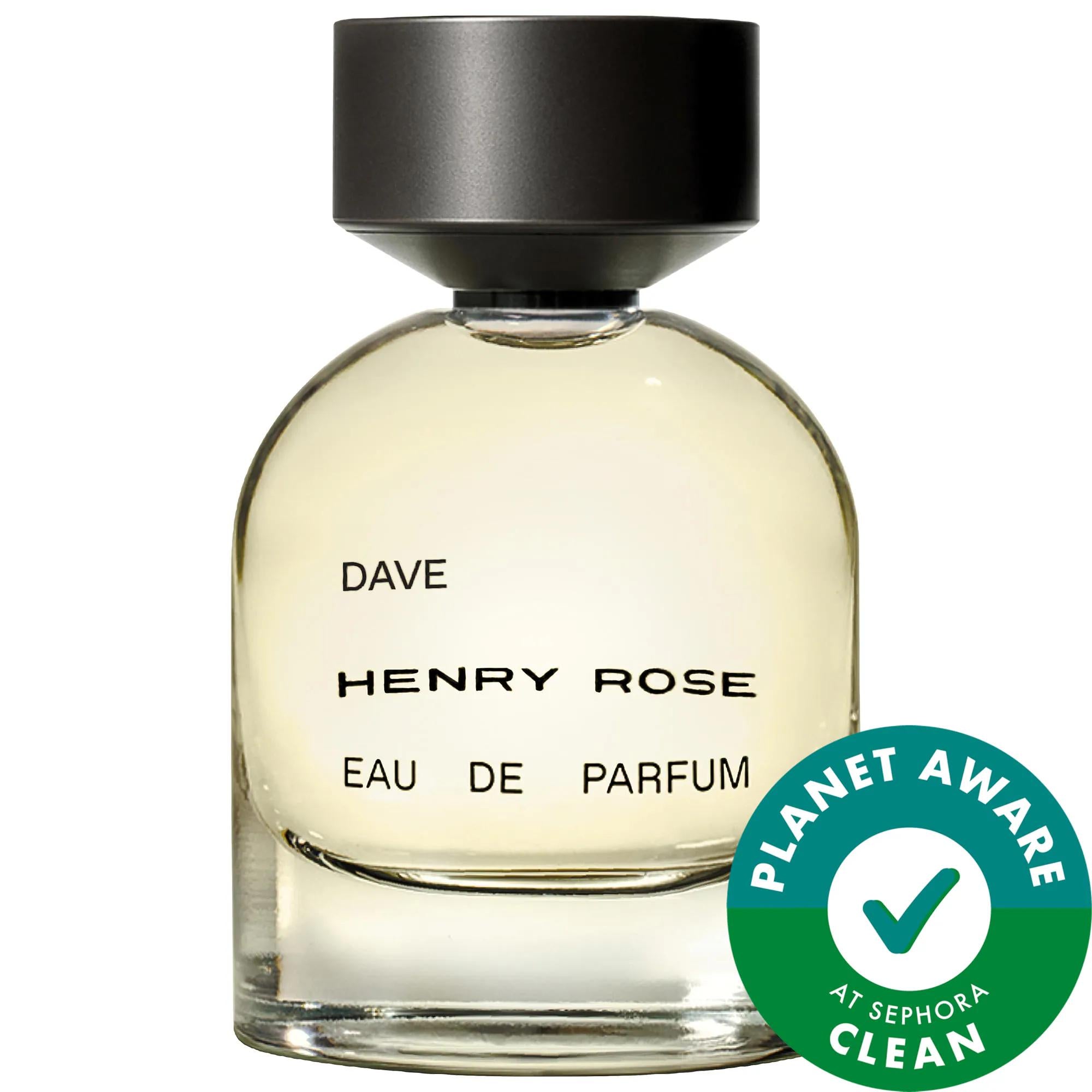 Henry Rose Dave Eau De Parfum with Vanilla + Tonka Bean - Sustainable, Warm & Sweet Gourmand Fragrance Henry Rose Dave Eau De Parfum - Sustainable Luxury Fragrance Eau De Parfum, Vanilla fragrance, Tonka Bean scent, Sustainable perfume, Clean beauty, Eco-friendly packaging, Gourmand fragrance, Warm & Spicy, Unisex fragrance, Luxury perfume, Sustainable luxury, Eco-conscious gift, Perfume for him, Perfume for her, Fragrance for special occasions
