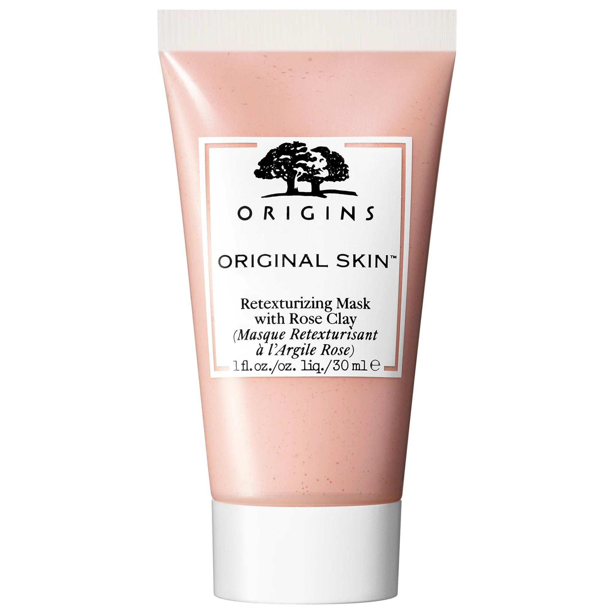 Origins Mini Original Skin Retexturizing Mask with Rose Clay - Purifying, Exfoliating, Natural Skincare for Oily Skin Origins Mini Original Skin Mask for Oily Skin retexturizing face mask, purifying mask, rose clay mask, natural skincare, exfoliating mask for oily skin, skincare for normal skin, skincare for oily skin, skincare for combination skin, Origins skincare, mini skincare, face mask for dullness, face mask for pores, face mask for oiliness