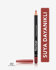 Flormar Waterproof Matte Lip Liner Pencil - Long Lasting, Highly Pigmented Formula - view 4