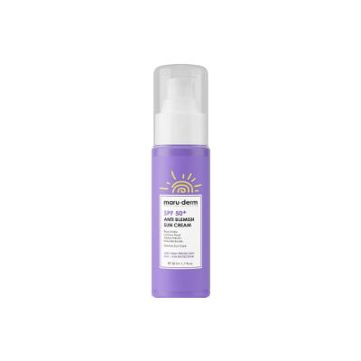 Maruderm SPF50+ Anti-Spot Sunscreen Cream 50ml - Vegan, Hyaluronic Acid, Anti-Aging Sun Protection Maruderm SPF50+ Sunscreen Cream - Anti-Aging & Vegan SPF50+ sunscreen, anti-spot sunscreen, vegan sunscreen, hyaluronic acid skincare, anti-aging sun protection, skincare, sun care, cosmetics, face care, vegan cosmetics, natural skincare, sensitive skin friendly, paraben-free, alcohol-free