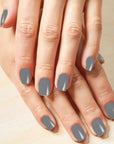 Flormar Nail Enamel High-Pigment Nail Polish in 417 Steel Gray 11ml