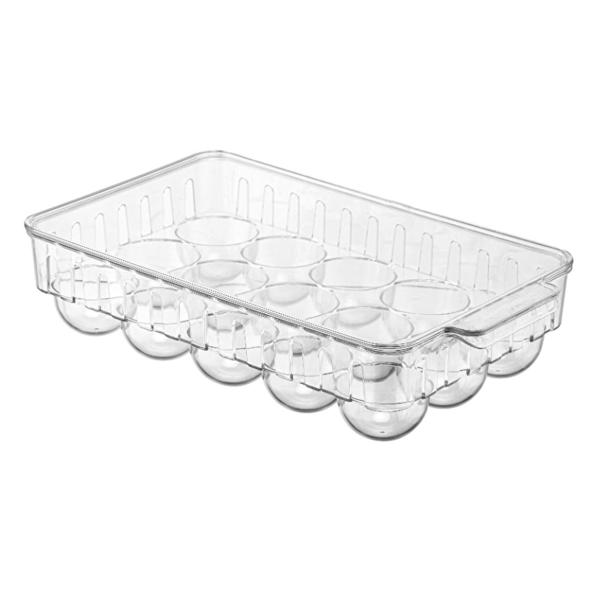 Bee Home 15-Egg Storage Container - Non-Breakable PET Egg Holder for Kitchen Organization Bee Home 15-Egg Storage Container - Durable PET Egg Holder egg storage container, pet egg holder, 15 egg capacity, non-breakable egg storage, kitchen organization, kitchen storage solutions, egg holder, refrigerator organization, kitchen essentials, home cooking, cooking supplies