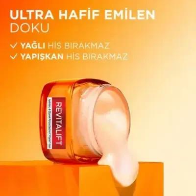Loreal Paris Revitalift Vitamin C Face Cream - Anti-Aging, Brightening, and Moisturizing Face Cream for Aging Skin, 1.69 fl oz Loreal Paris Revitalift Vitamin C Cream - Anti-Aging & Brightening Loreal Paris Revitalift, Vitamin C Face Cream, Anti-aging skincare, Brightening face cream, Pore smoothing cream, Face moisturizer, Anti-aging cream, Skincare for aging skin, Vitamin C skincare, Brightening skincare, Moisturizing face cream, Hyperpigmentation treatment, Fine lines and wrinkles reduction, Skin elastic