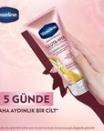 Vaseline Gluta-Hya Serum Etkili Canlandırıcı Vücut Losyonu - Moisturizing Body Lotion with Hyaluronic Acid & GlutaGlow Technology Vaseline Gluta-Hya Serum Body Lotion - Hydrate & Brighten Vaseline Gluta-Hya Serum Body Lotion, Moisturizing Body Lotion, Skin Brightening Lotion, Hyaluronic Acid Body Care, Dermatologically Tested Skincare, Hydrating Body Lotion, Brightening Body Care, GlutaGlow Technology, Niacinamide Enriched, Non-Greasy Moisturizer, Daily Skincare, Sensitive Skin Friendly, Radiant Skin, Dry S