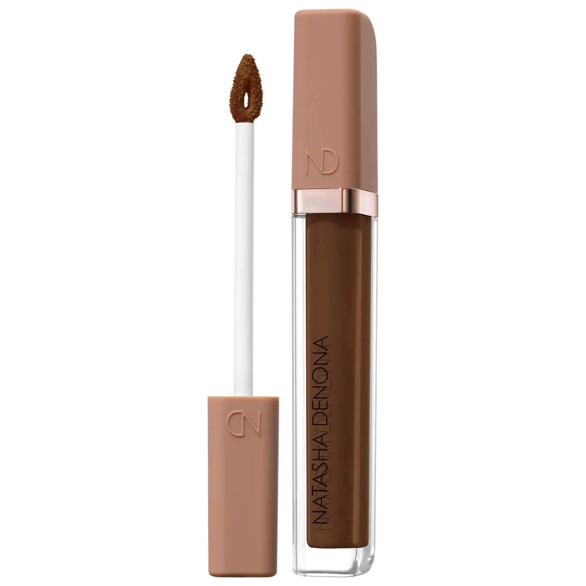 Hy-Glam Brightening & Hydrating Serum Concealer: Medium to Full Coverage, Crease-Proof, Dark Circle & Puffiness Reduction Hy-Glam Serum Concealer: Brighten & Hydrate, Full Coverage serum concealer, brightening concealer, hydrating concealer, full coverage concealer, crease proof concealer, dark circle concealer, puffiness concealer, natural finish concealer, cruelty-free concealer, paraben-free concealer, concealer, makeup, face makeup, radiant finish, long-lasting concealer, skincare, anti-aging, dark circ