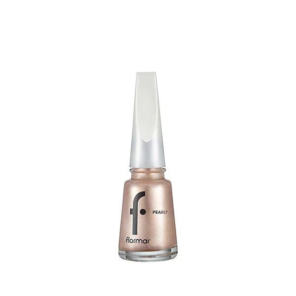 Flormar Pearly Nail Enamel - Quick-Drying, 52 Colors - Lustrous Nail Polish for Elegant Manicure Flormar Pearly Nail Enamel - 52 Colors, Quick-Drying nail polish, pearly nail enamel, quick-drying nail polish, Flormar Oje Pearly, nail beauty products, nail care, manicure, beauty products, cosmetics, nail color, pearly finish, shiny nails, long-lasting nail polish