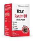 Ocean Koenzim Q10 200mg Capsules - Antioxidant Support & Energy Boost Dietary Supplement - Vitamin & Supplement