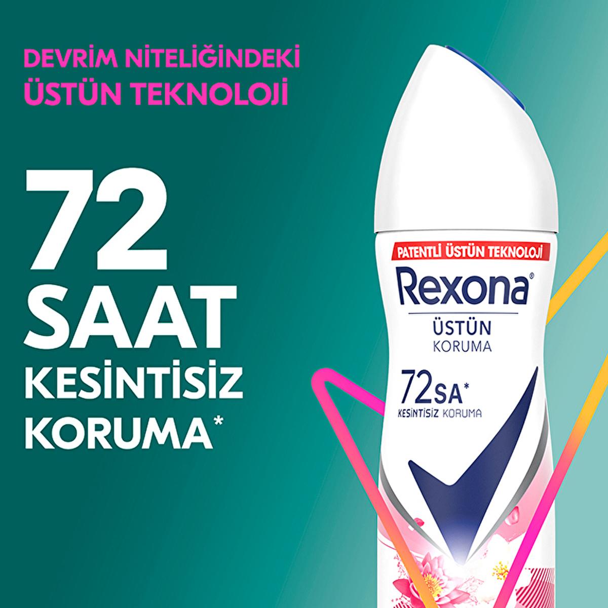 Rexona Women's Deodorant Spray - Sexy Bouquet Fragrance, 72 Hour Protection Rexona Women's Deodorant Spray - 72 Hour Protection Women's Deodorant Spray, Long-lasting Deodorant, Antiperspirant Deodorant, Rexona Deodorant, Sexy Bouquet Fragrance, Floral Fragrance, Confidence, Freshness, Active Women, Personal Care, Hygiene, 72 Hour Protection
