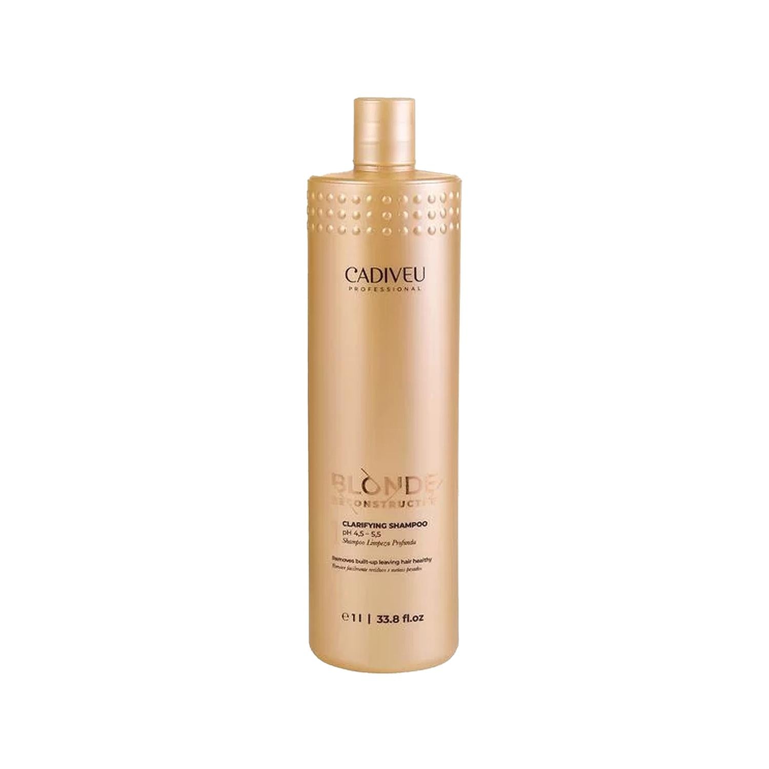 Cadiveu Blonde Reconstructor Shampoo - 1000ml Cleansing & Repair for Blonde Hair Cadiveu Blonde Reconstructor Shampoo - Repair & Cleanse Cadiveu Blonde Reconstructor Shampoo, Blonde hair care, Reconstructing shampoo, Cleansing shampoo for blonde hair, Cadiveu hair care products, Hair repair, Color maintenance, Blonde hair maintenance, Hair cleansing, Repairing shampoo, Large volume shampoo, 1000ml shampoo, Daily hair care