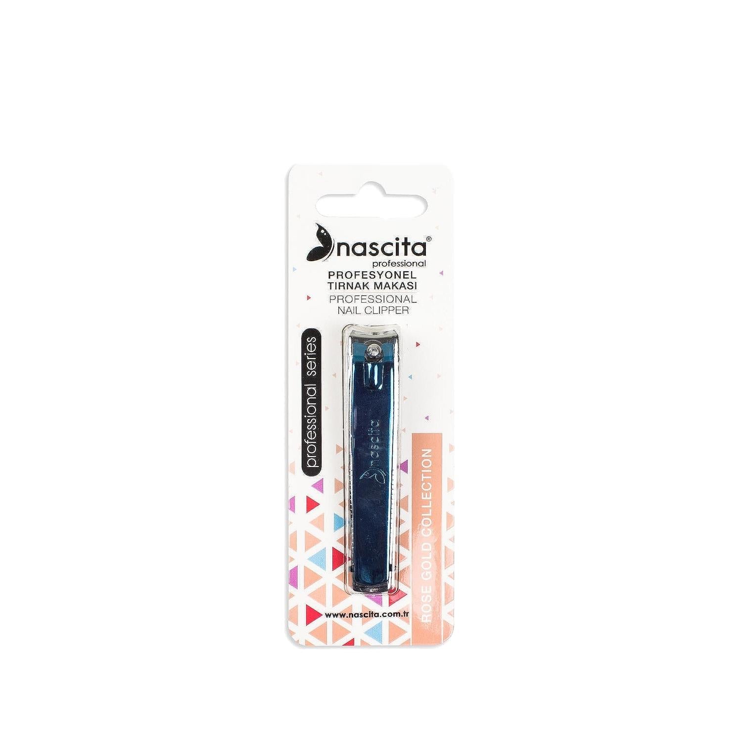 Nascita Large Nail Clippers Blue - High-Quality Nail Care for Easier Trimming Nascita Blue Nail Clippers - Quality Nail Care nail clippers, nail care, personal grooming, nascista brand, blue nail clippers, personal care, grooming tools, nail trimming, nail health