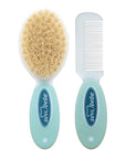 Sevi Bebe Baby Hair Brush and Comb Set - Natural Bristle, Gentle Grooming for Newborns - view 5