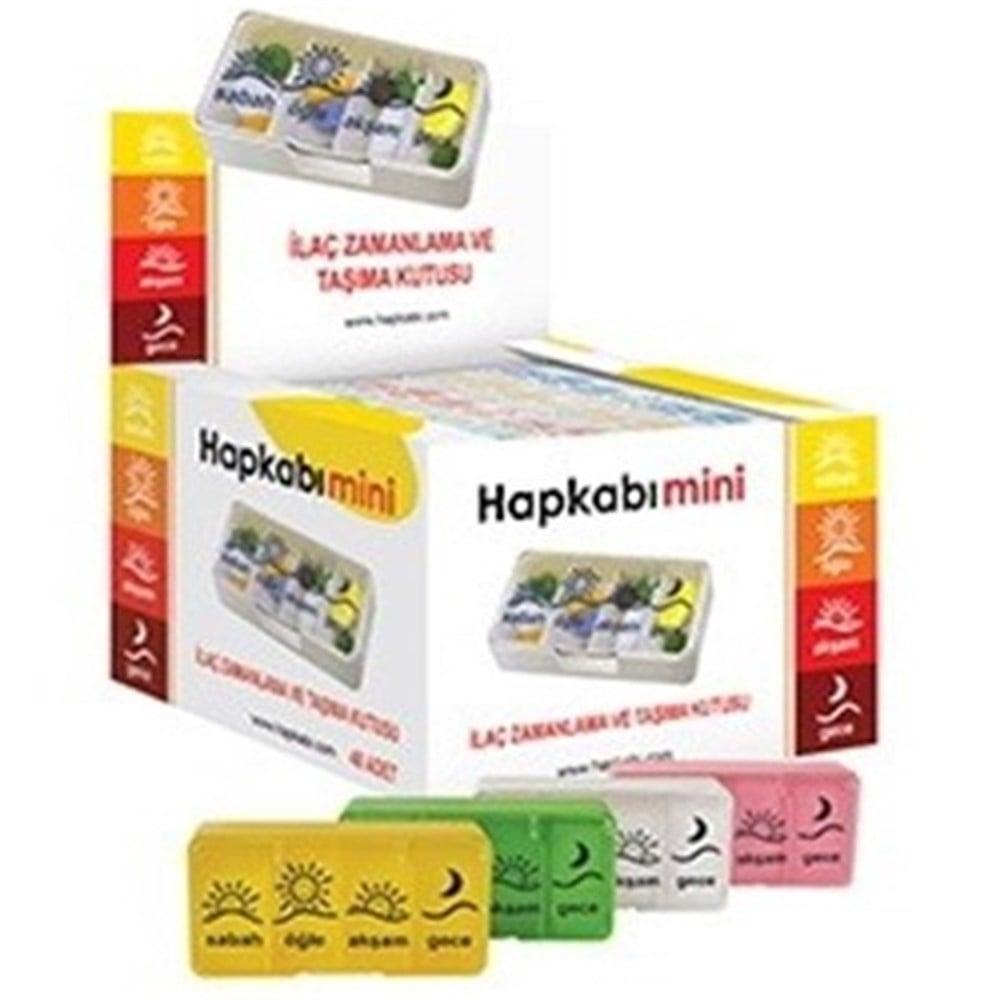 Hapkabı - Mini Pill Box Container for Medication Organization & Reminders Hapkabı Mini Pill Box for Medication Management Pill box, Medication container, Pill organizer, Medication reminder, Portable pill case, Medication management, Pill container, Medication organization, Travel pill box, Daily medication reminder