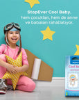 StopEver Cool Baby Cooling Hydrogel Patch for Fever Relief in Children - Non-Medicated, Easy to Use, Up to 8 Hours of Relief StopEver Cool Baby Hydrogel Patch for Fever Relief Fever relief for children, Cooling hydrogel patch, Non-medicated fever reducer, Hydrogel plaster for fever, Baby fever relief patch, Children's health products, Fever relief solutions, Non-medication fever relief, Cooling patches for kids, Parenting essentials, Child care products