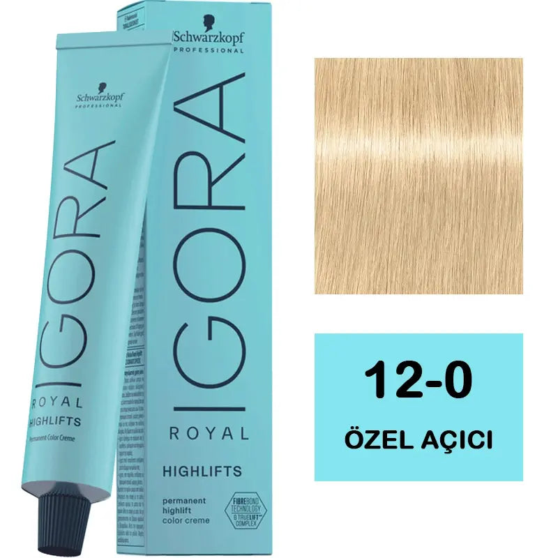 Igora Royal Highlifts 12-0 Special Blonde Hair Color Creme 60ml