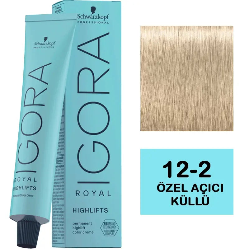 Igora Royal Highlifts Hair Color 12-2 Cool Ash 60ml