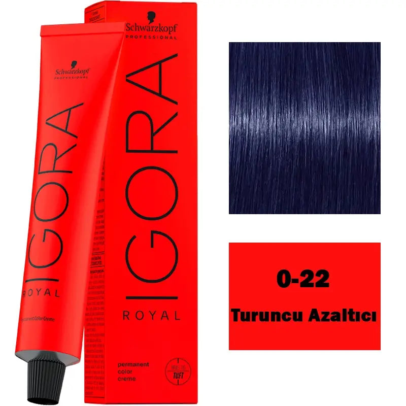 Igora Royal Permanent Color Creme 0-22 Anti-Orange 60ml