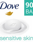 Dove Sensitive Skin Beauty Bar - Micellar Cleansing Soap with Moisturizing Cream, Hypoallergenic & Fragrance-Free - view 7