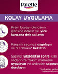 Palette Deluxe Hair Dye - Long-Lasting Nourishing Küllü Açık Sarı Color by Palette Palette Deluxe Hair Dye - Long Lasting & Nourishing hair dye, long-lasting hair color, nourishing hair dye, Palette Deluxe Saç Boyası, Küllü Açık Sarı hair color, hair care, hair coloring, cosmetic, beauty product, Palette hair dye, nourishing hair color, vibrant hair color, healthy hair