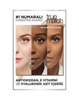 Loreal Paris True Match Foundation - Natural-Looking, Moisturizing & Long-Lasting Makeup for All Skin Types Loreal Paris True Match Foundation - Natural & Long-Lasting Loreal Paris True Match Foundation, Natural looking foundation, Moisturizing foundation, Long-lasting foundation, Suitable for all skin types foundation, Foundation Makeup, Makeup, Cosmetics, Skincare, Beauty Products