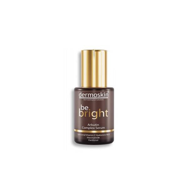 Dermoskin Be Bright Arbutin Complex Anti-spot Serum - Brightens Skin, Reduces Hyperpigmentation - 30ml Dermoskin Be Bright Arbutin Complex Serum - Brightens & Evens Skin Tone anti-spot serum, Dermoskin Be Bright, arbutin complex serum, skincare product, hyperpigmentation treatment, brightening serum, skin spot treatment, vitamin C serum, niacinamide serum, hyaluronic acid serum, glycerin serum, sensitive skin friendly, daily skincare, dermatologically tested