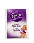 Sesu Wax Strips - 10 Pack + Spatula | Hair Removal