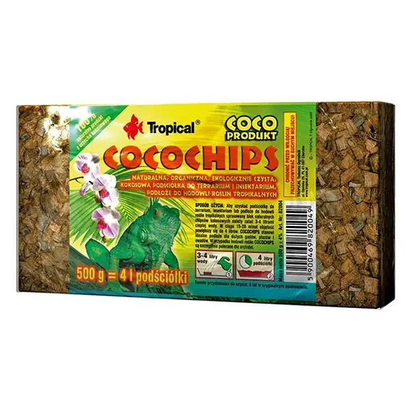Tropical Cocochips Coconut Husk Chips 500g