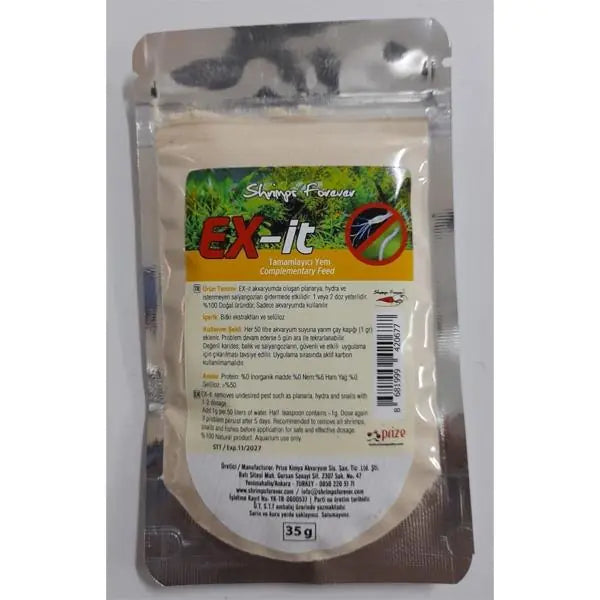 Shrimps Forever Ex-it Anti Planaria & Hydra Treatment for Aquariums