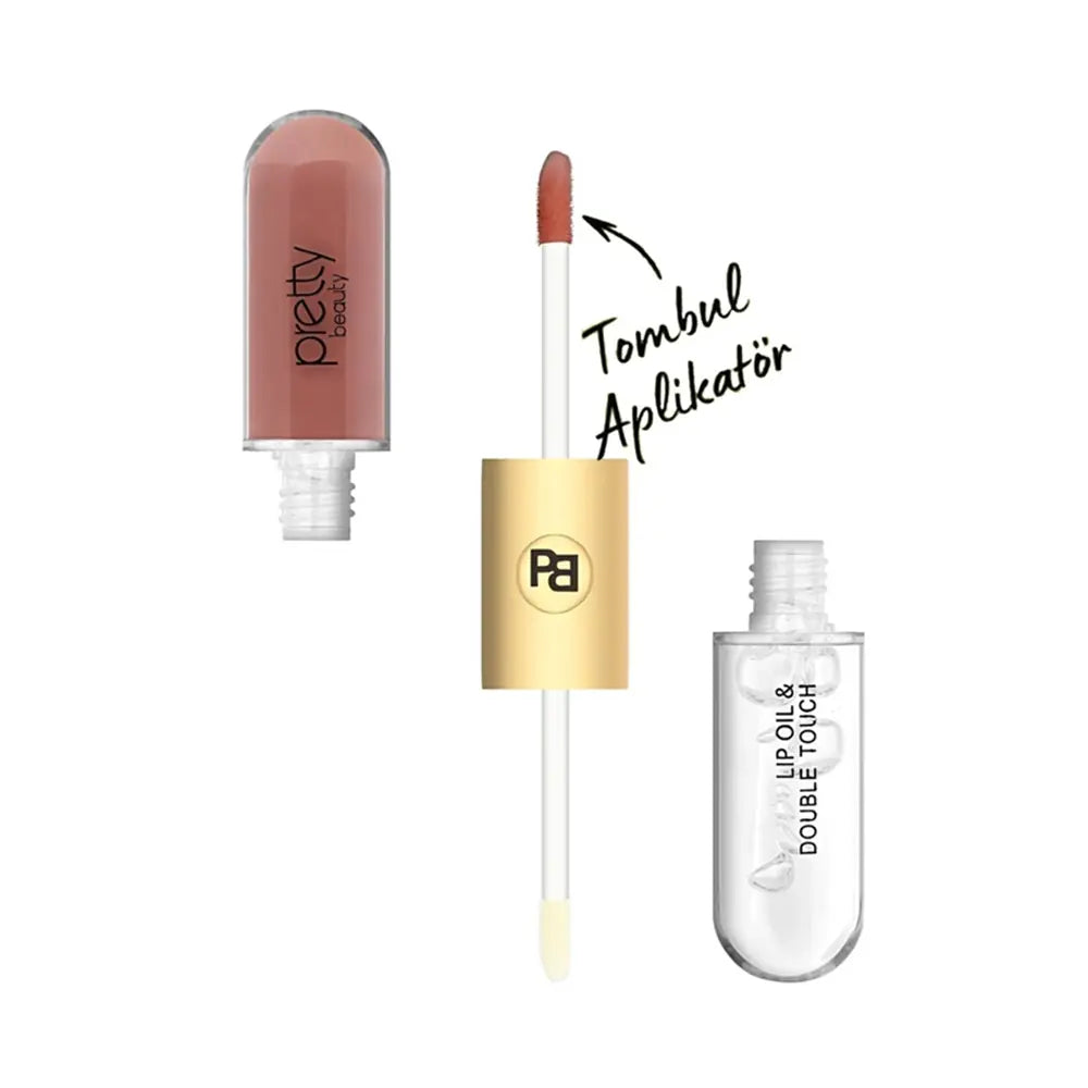 Pretty Double Touch Lipgloss 01 High Shine Lip Gloss 10ml