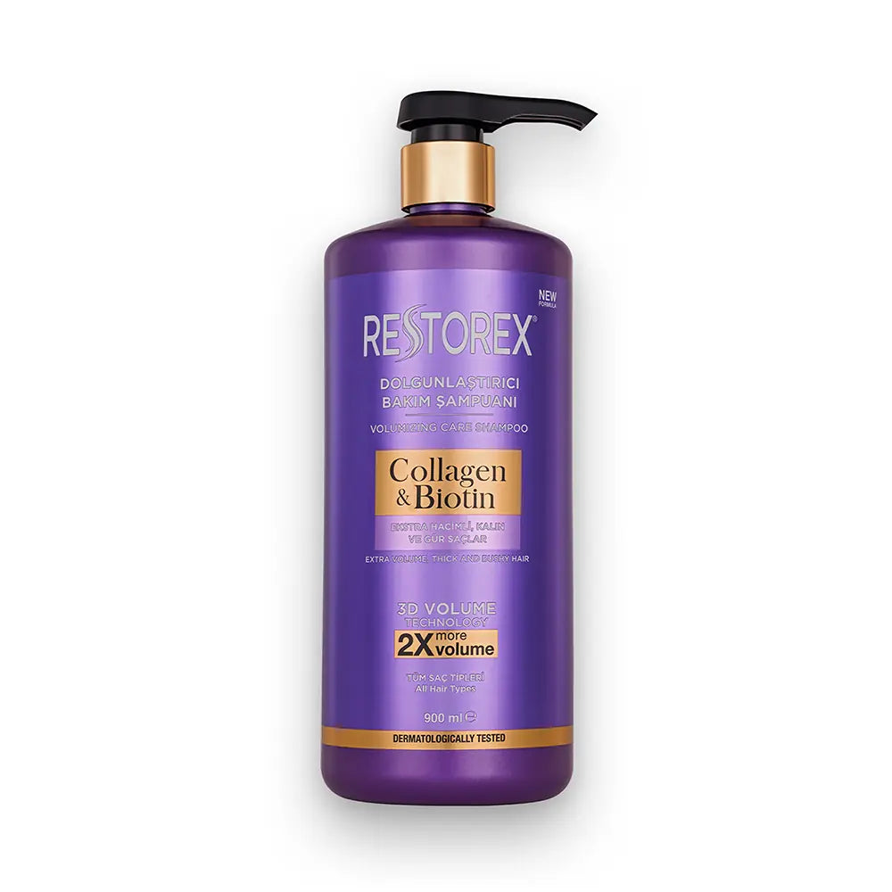 Restorex Collagen & Biotin Volumizing Shampoo 900ml
