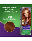Wella Koleston Naturals 6/34 Copper Light Brown Hair Dye