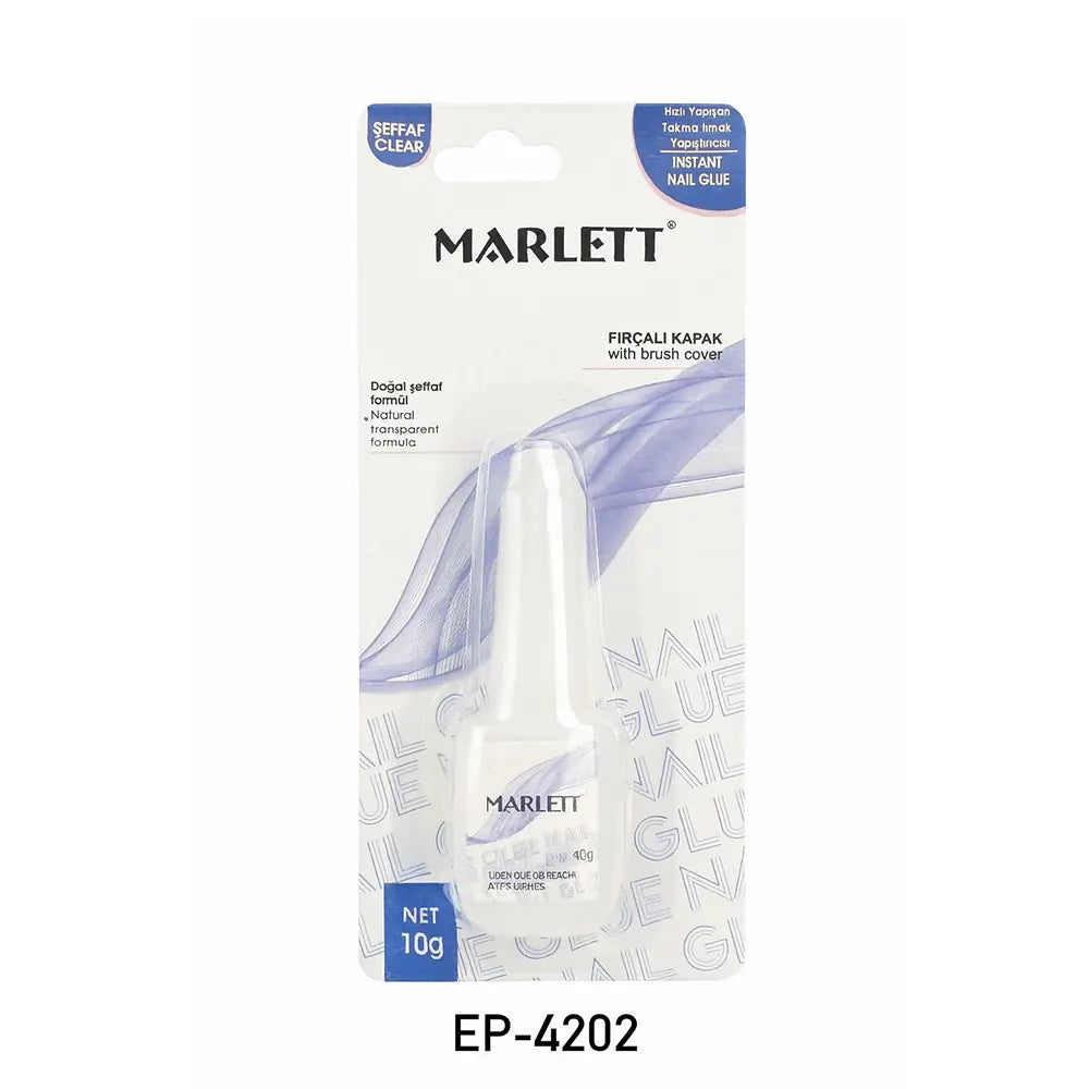 Marlett EP-4202 False Nail Glue for Secure Hold 10g