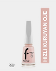 Flormar Quick Dry Nail Enamel QD02 Fast-Drying Polish 11ml