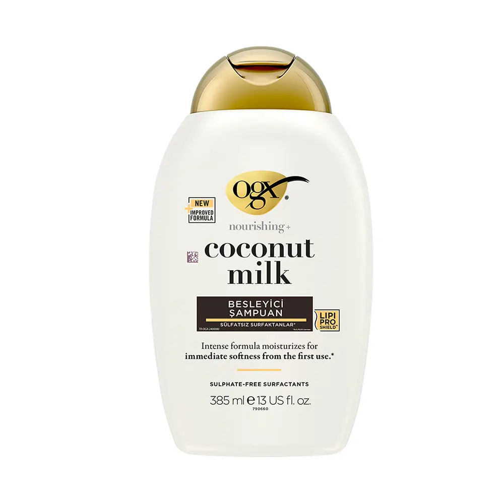 OGX Coconut Milk Shampoo for Hydrated & Strong Hair 385ml