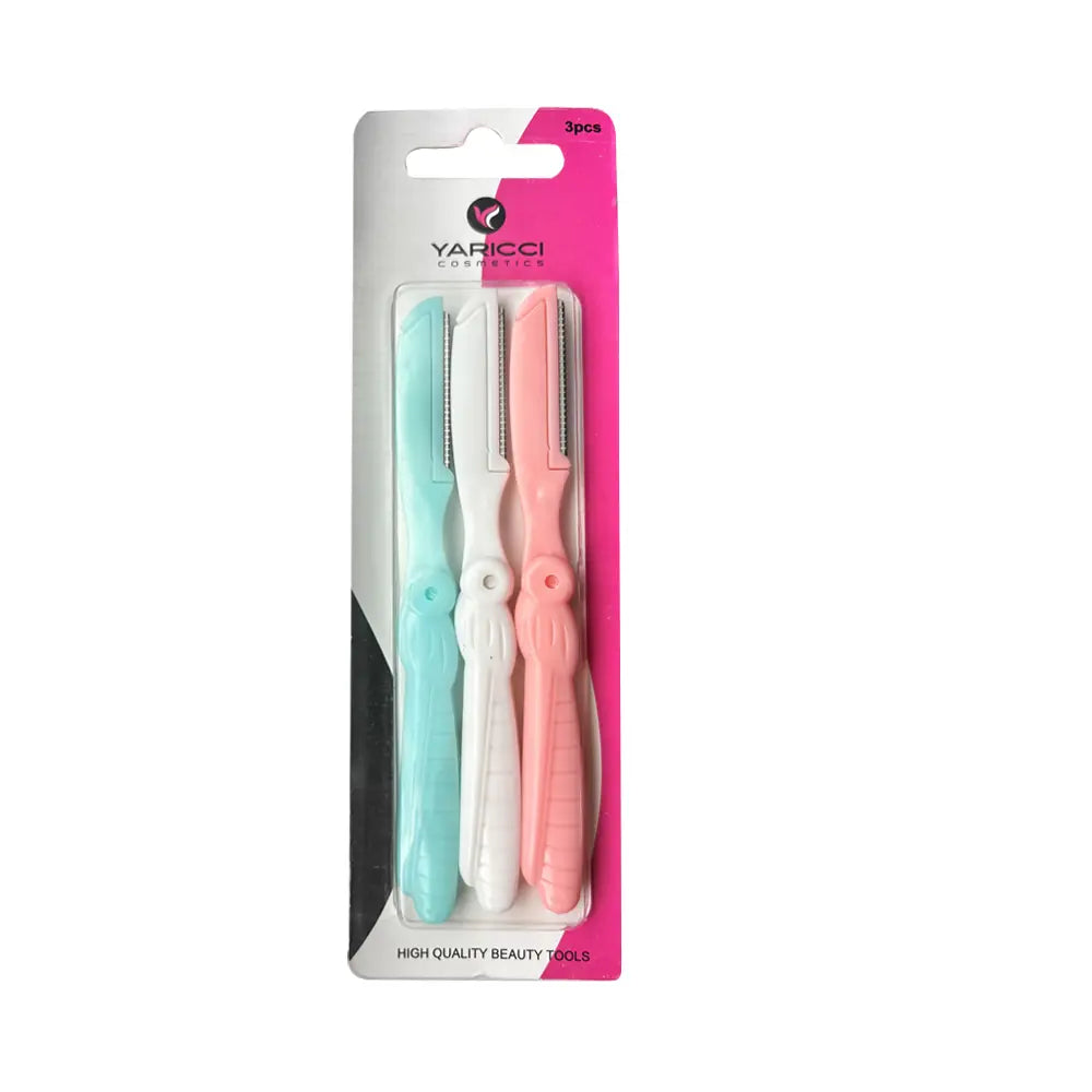 Yaricci 3-Piece Eyebrow Razor Set Yrc-306