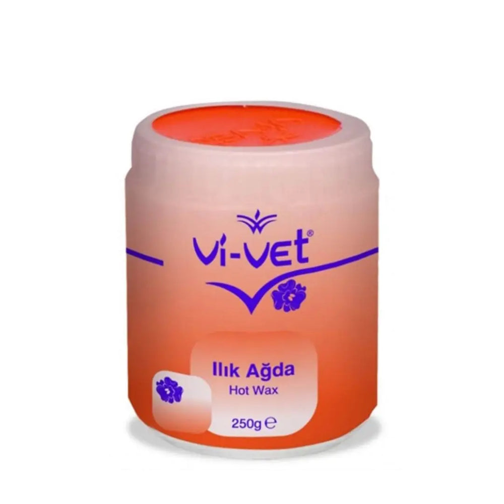 Vivet Orange Warm Wax for Smooth Hair Removal 250g