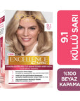 L'Oreal Excellence Creme Hair Color 9-1 Cool Ash Blonde