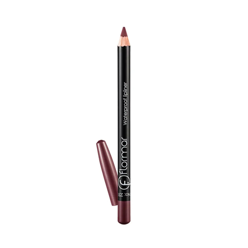 Flormar Waterproof Matte Lip Liner 231 Berry Stain
