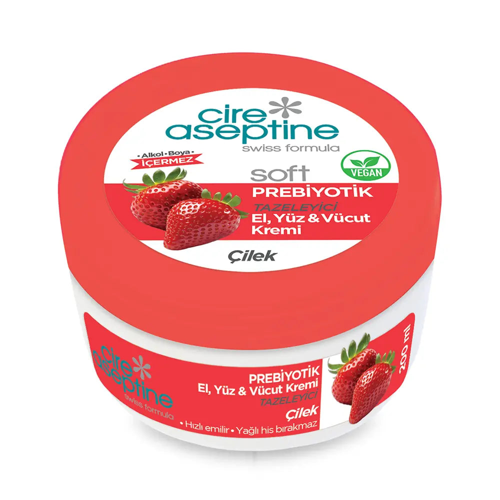 Cire Aseptine Soft Prebiotic Strawberry Cream 200 ml