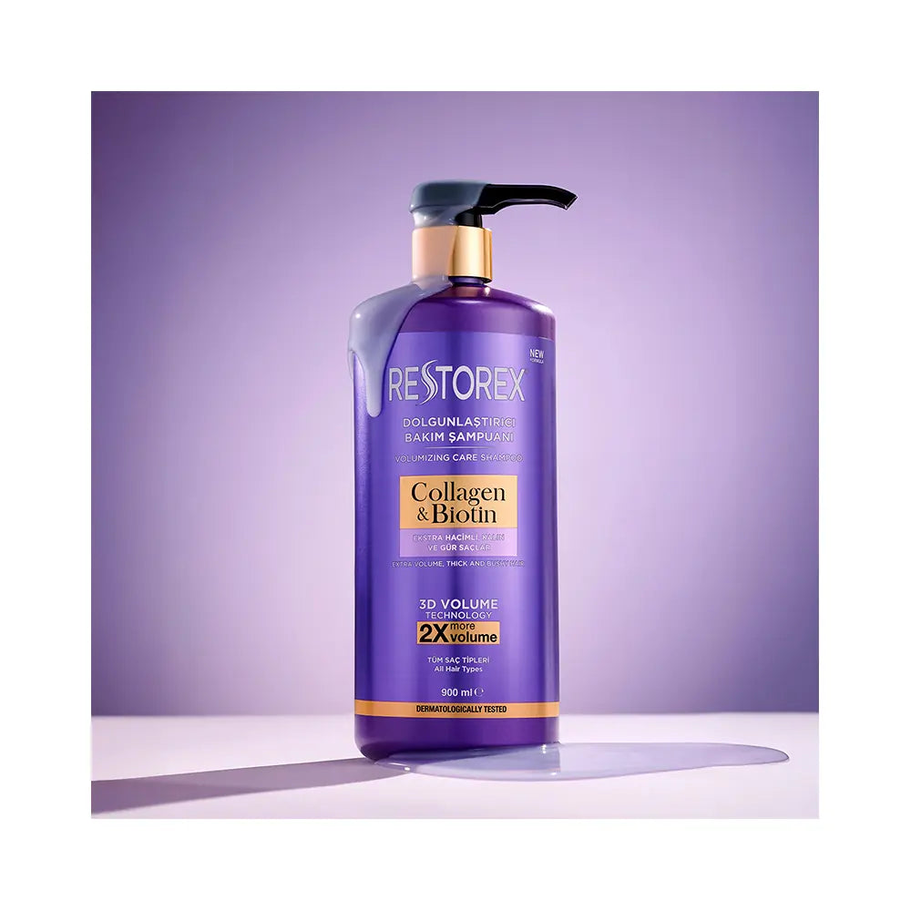 Restorex Collagen & Biotin Volumizing Shampoo 900ml