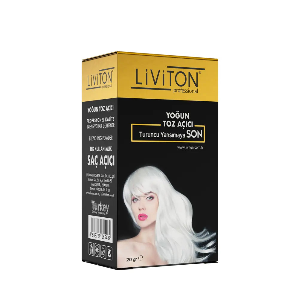 Liviton Hair Bleaching Set for Bright Lightening 20g