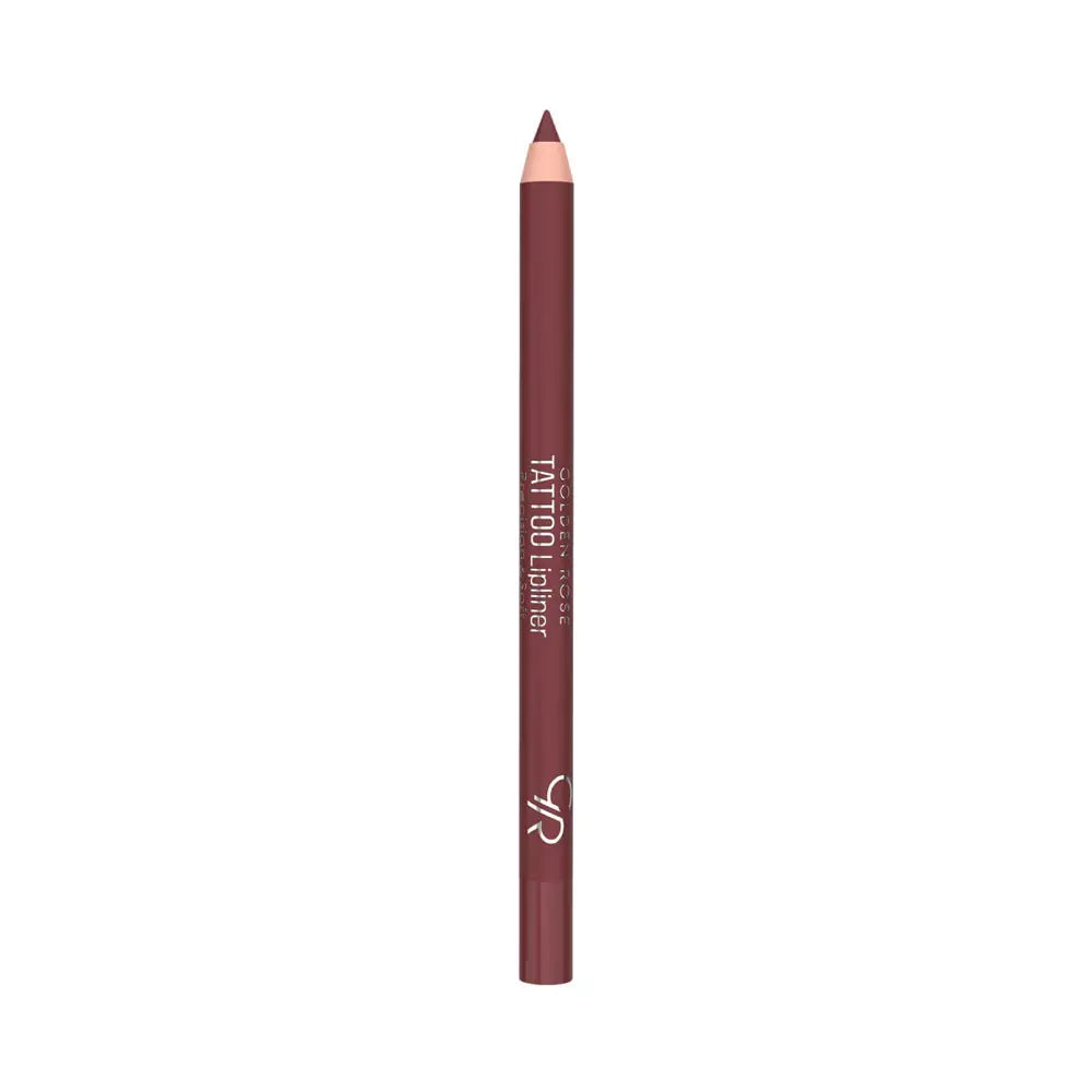 Golden Rose Tattoo Lipliner 215 Burgundy Long-Wear Lip Pencil