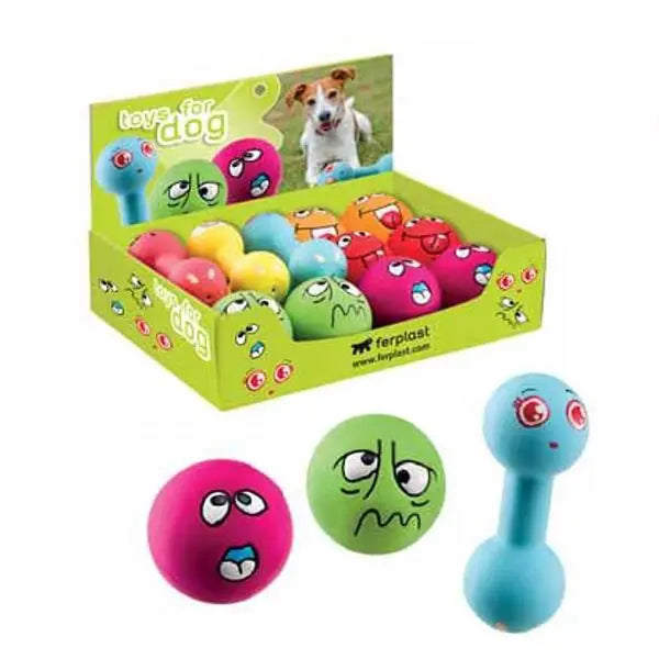 Ferplast PA 5570 Latex Dog Toy - Durable Chew Toy for Dogs