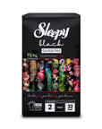 Sleepy Black Premium Plus Long Daily Liners 32 Count
