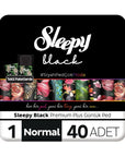 Sleepy Black Daily Super Normal Pads 40 Pack