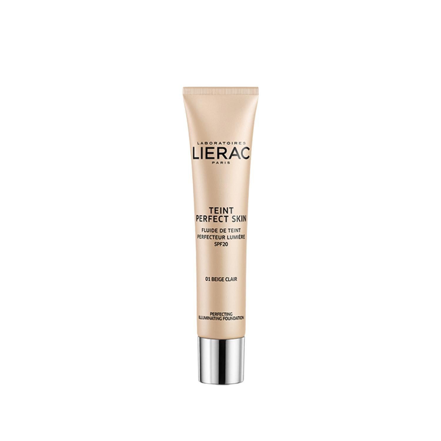Lierac Teint Perfect Skin Foundation SPF 20 - Light Beige, 30ml - Smooth Complexion with Sun Protection Lierac Teint Perfect Skin Foundation SPF 20 - Light Beige Lierac Foundation, SPF 20 Makeup, Light Beige Foundation Shade, Teint Perfect Skin, Lierac Teint Perfect Skin Fondöten, Foundation Makeup, Smooth Complexion, Sun Protection, Skincare-Infused Cosmetics, Light Coverage Foundation, Dermatologically Tested, Cosmetic Essentials