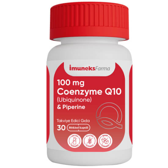 Imuneks Farma Coenzyme Q10 100 mg Supplement 30 Tablets