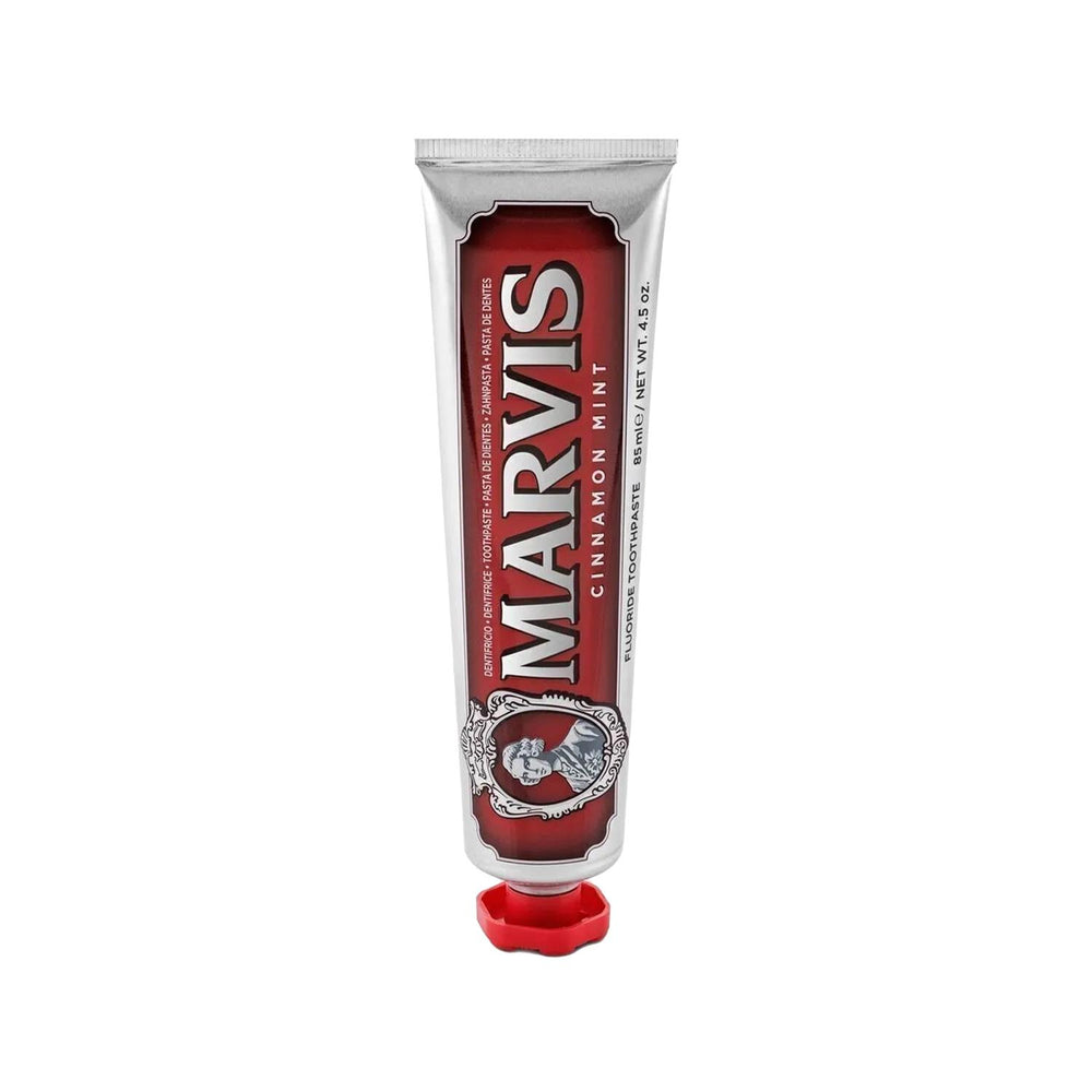 Marvis Cinnamon Mint + Xylitol Toothpaste 85ml - Natural Oral Care with Refreshing Flavor Marvis Cinnamon Mint Toothpaste - Natural Oral Care Marvis Toothpaste, Cinnamon Mint Toothpaste, Xylitol Toothpaste, Natural Oral Care, Oral Hygiene Products, Cinnamon Mint Flavor, Xylitol Benefits, Natural Ingredients Toothpaste, Oral Care Routine, Toothpaste with Xylitol, Marvis Oral Care, Premium Toothpaste, Refreshing Toothpaste, Healthy Smiles